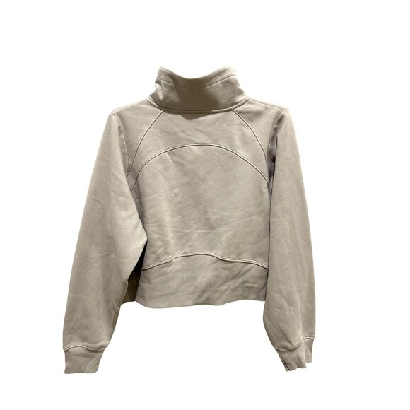 NEW All in Motion Cropped Fleece Lined Half Zip, Women's XL, MSRP $25 - Picture 2 of 4